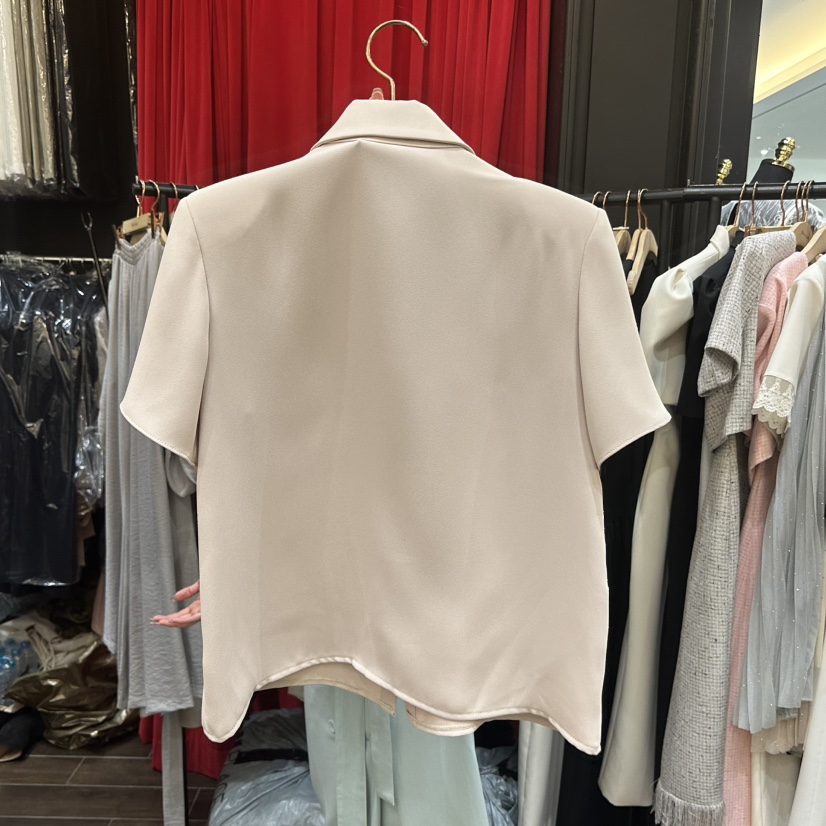 HERISH韓國代購女裝新款職業26春夏推薦人氣襯衫蕾絲衫紐扣Haute-Herish-Q襯衫/蕾絲衫