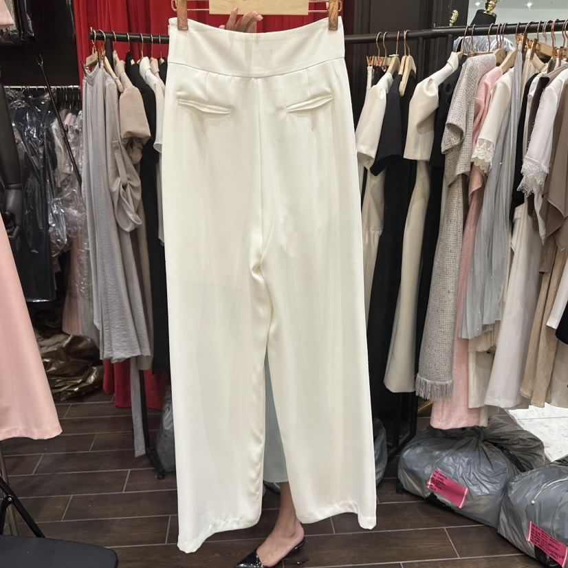 HERISH韓國東大門代購女士新品熱賣人氣職業時尚休閑褲紐扣Haute-Herish-Q休閑褲
