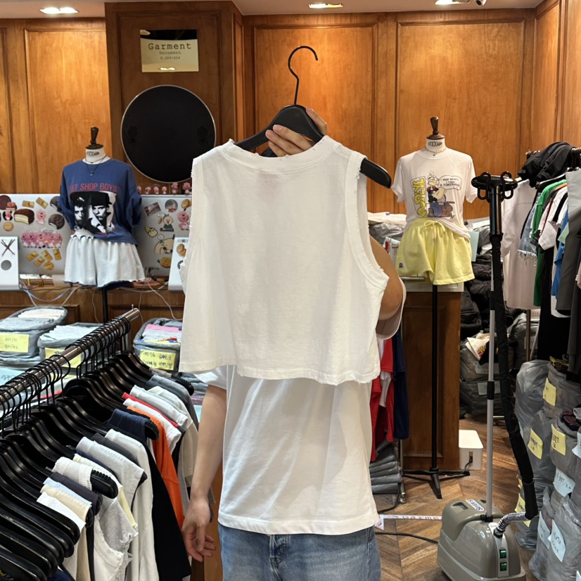 GARMENT-P韓國東大門代購女裝新品休閑26春夏推薦吊帶背心GARMENT吊帶/背心