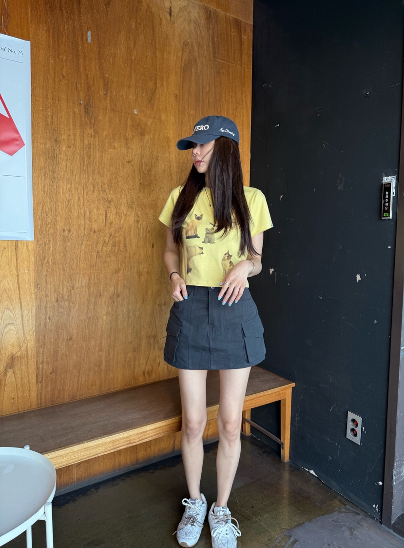 LUMIPLE東大門實拍韓國女士新款職業時尚人氣休閑26春夏裙褲LUMIPLE裙褲