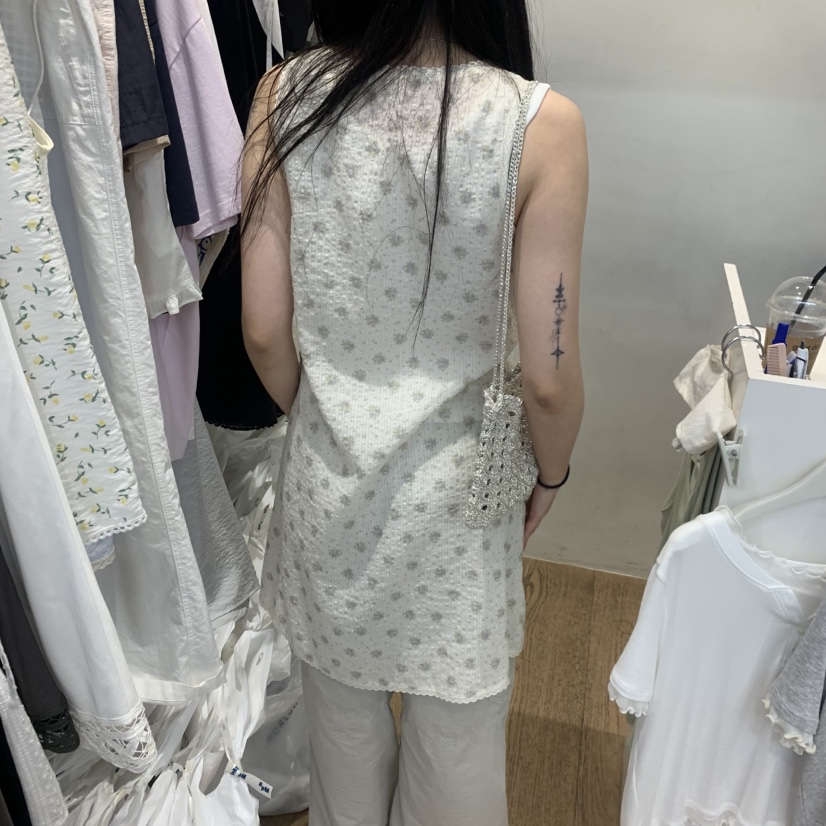 JINSIM東大門實拍韓國女裝新品26春夏休閑熱賣連衣裙復古JINSIM連衣裙