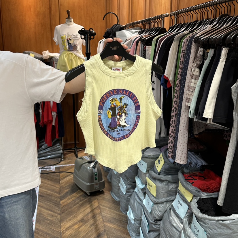 GARMENT-P韓國東大門代購女裝新款26夏季吊帶背心大力水手GARMENT吊帶/背心圖色2