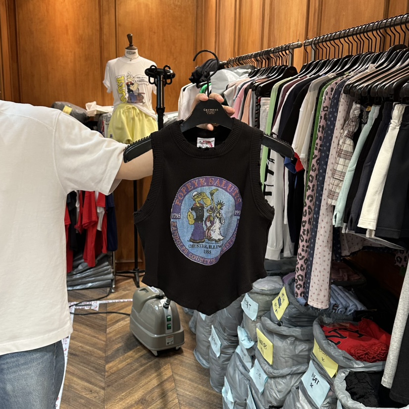 GARMENT-P韓國東大門代購女裝新款26夏季吊帶背心大力水手GARMENT吊帶/背心圖色3