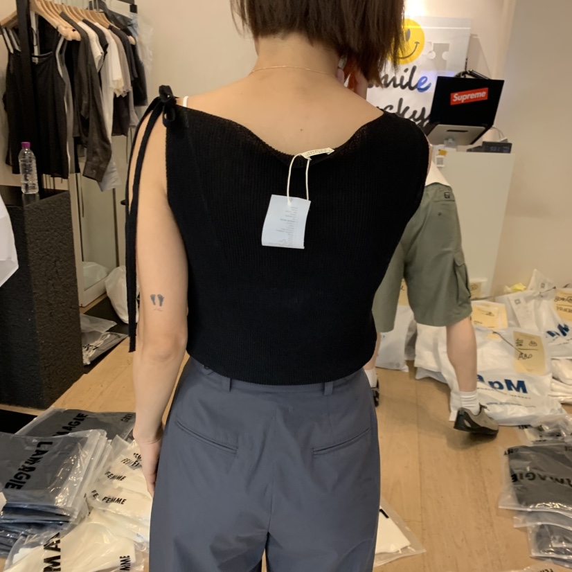 LA MAGIE FEMME韓國東大門直郵女裝新款26夏季吊帶背心Lamagie Femme吊帶/背心
