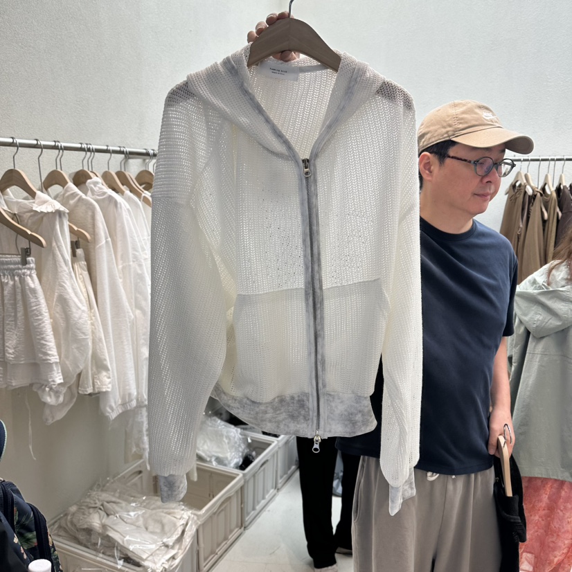 HUMMING BIRD韓國東大門代購女裝新品推薦26夏季衛衣網眼HUMMING BIRD衛衣圖色1