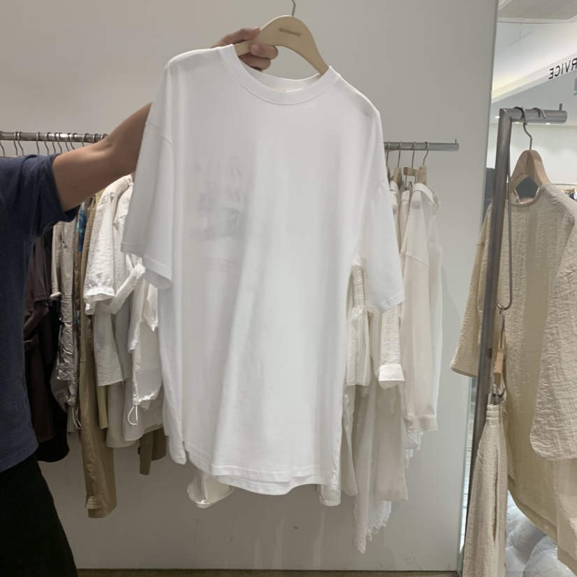SELF SERVICE韓國東大門直郵女士新品26春夏熱賣職業T恤SELF SERVICET恤圖色1
