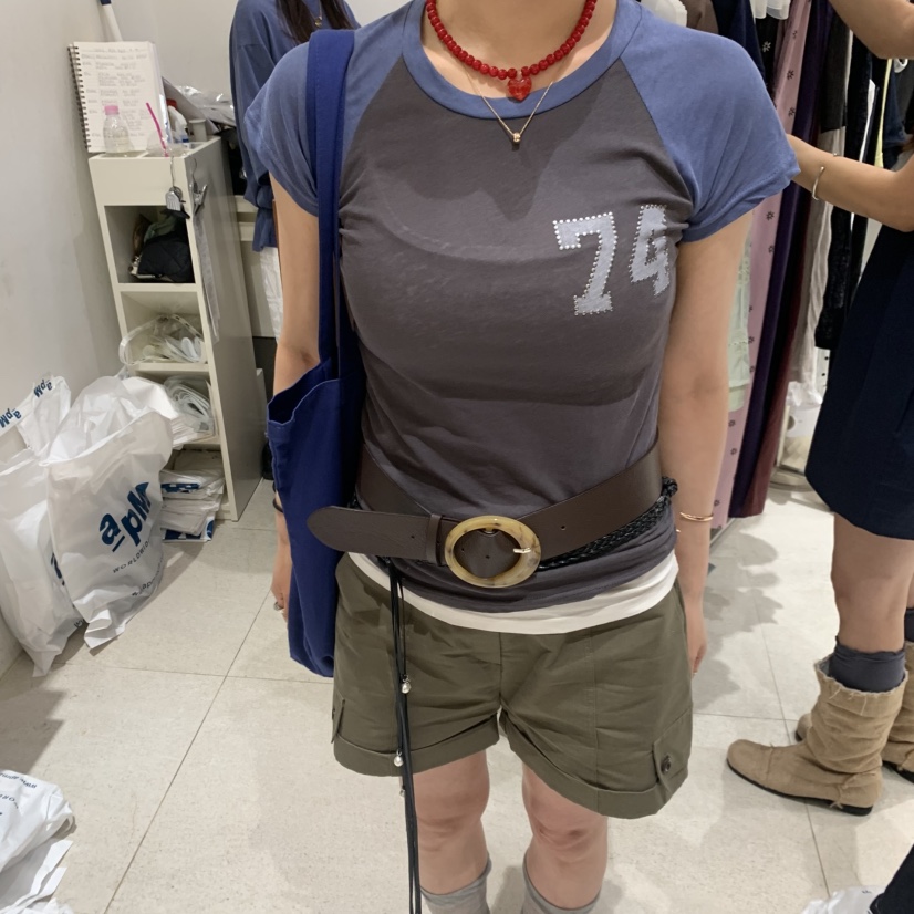 TEMPTING韓國直郵女士新款推薦熱賣26夏季休閑人氣26春夏T恤TEMPTINGT恤圖色3