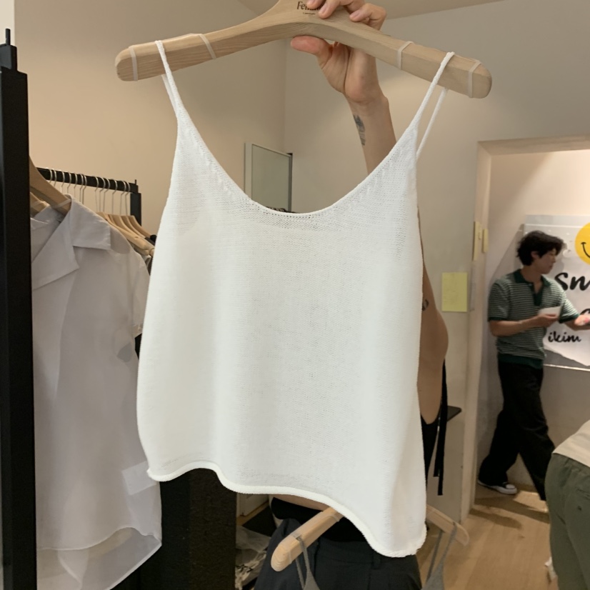 LA MAGIE FEMME東大門實拍韓國女裝新款26夏季吊帶背心Lamagie Femme吊帶/背心圖色1