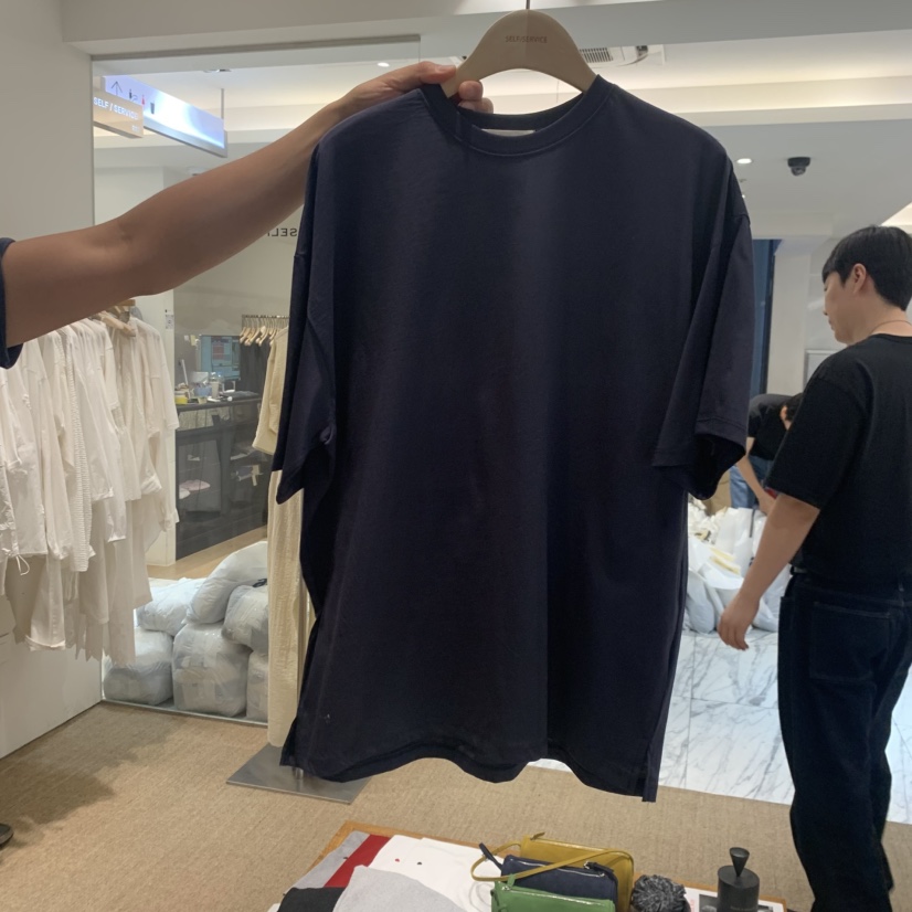 SELF SERVICE韓國直郵女裝新款休閑職業26夏季人氣26春夏T恤SELF SERVICET恤圖色3