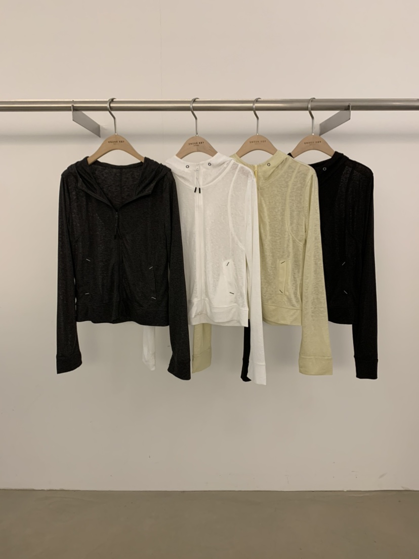 UNDER KEY韓國直郵女士新品26夏季熱賣襯衫蕾絲衫連帽衫UNDER KEY襯衫/蕾絲衫