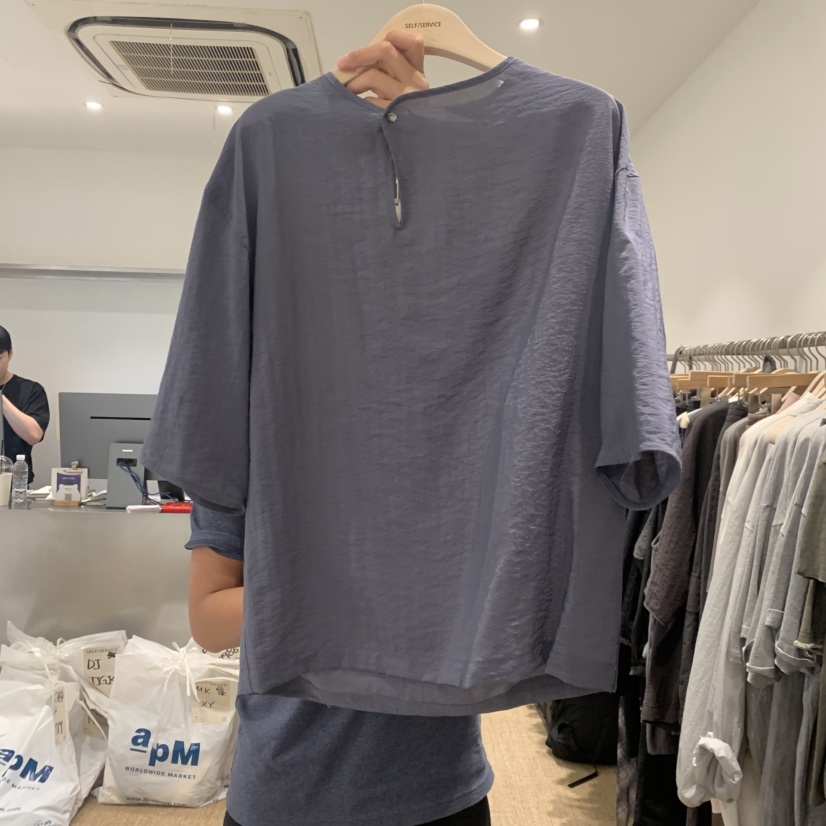 SELF SERVICE韓國直郵女士新品人氣職業休閑26夏季襯衫蕾絲衫SELF SERVICE襯衫/蕾絲衫圖色2