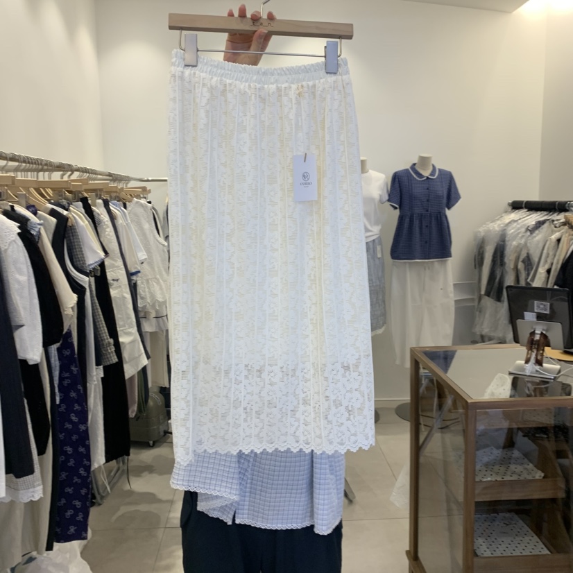 TAN&amp;COMO韓國東大門代購女裝新款職業推薦熱賣休閑長裙tan-COMO長裙圖色1