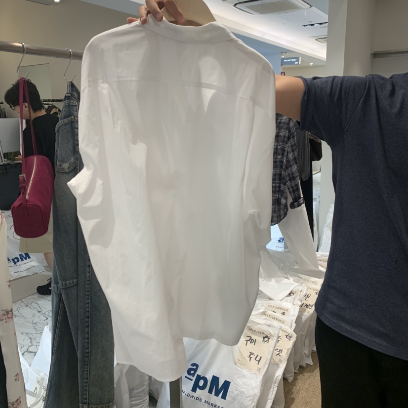 SELF SERVICE韓國直郵女裝新品26春夏推薦職業襯衫蕾絲衫SELF SERVICE襯衫/蕾絲衫