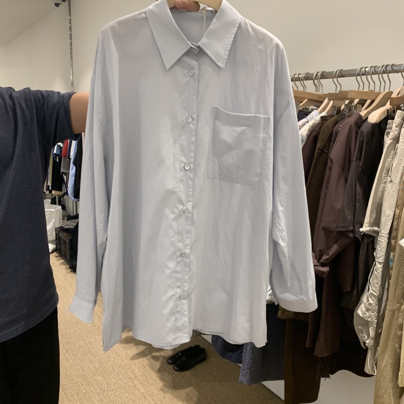 SELF SERVICE韓國直郵女裝新品26春夏推薦職業襯衫蕾絲衫SELF SERVICE襯衫/蕾絲衫圖色2