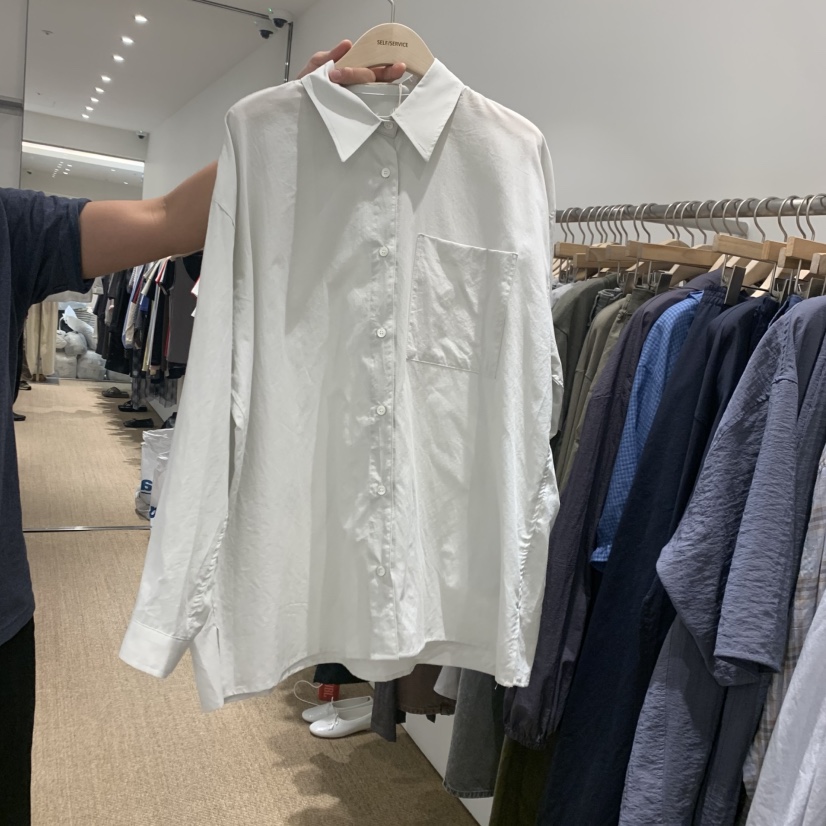 SELF SERVICE韓國直郵女裝新品26春夏推薦職業襯衫蕾絲衫SELF SERVICE襯衫/蕾絲衫圖色3