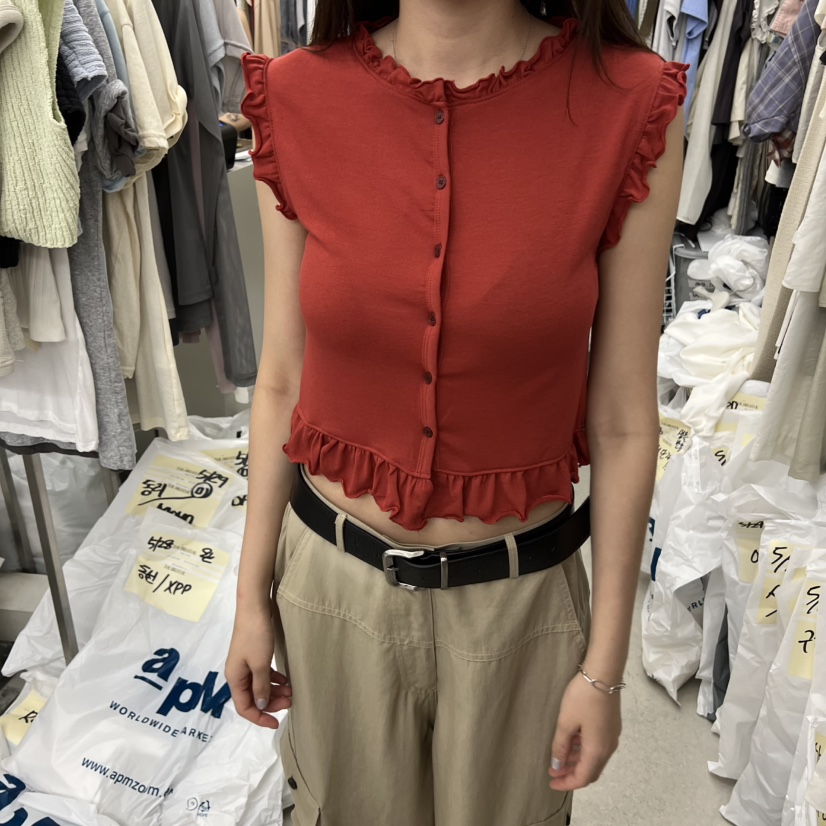 BREATHE韓國直郵女裝新品休閑26夏季熱賣26春夏職業吊帶背心BREATHE吊帶/背心圖色4
