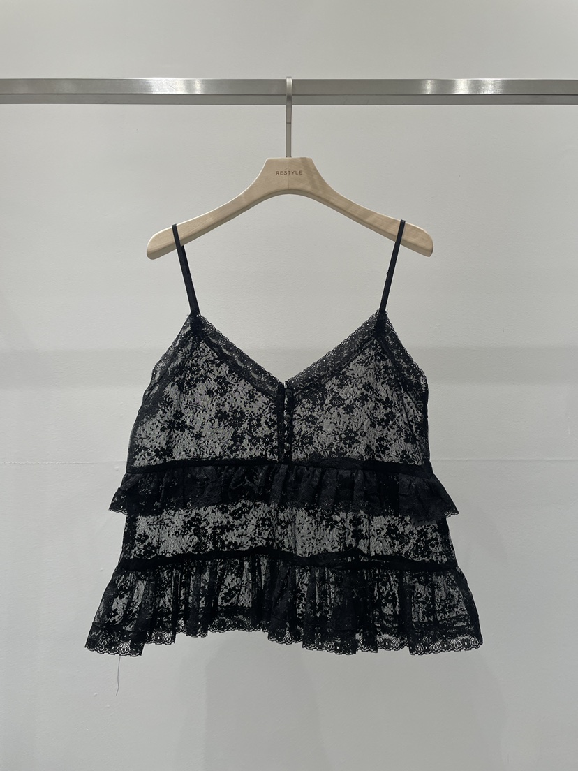RE STYLE-Q韓國直郵實拍女裝新品推薦人氣26春夏吊帶背心RE STYLE吊帶/背心圖色2