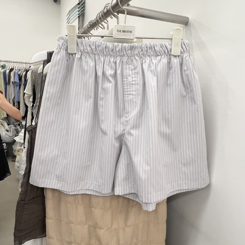 BREATHE韓國東大門直郵女裝新品26春夏時尚推薦熱賣短褲棉質BREATHE短褲圖色2