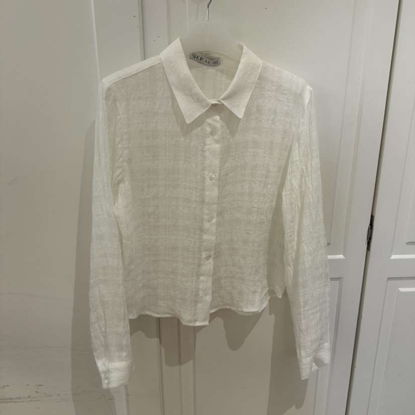 WE ARE/WELOVER韓國代購女裝新品人氣熱賣職業襯衫蕾絲衫SHOP_WE ARE襯衫/蕾絲衫圖色1