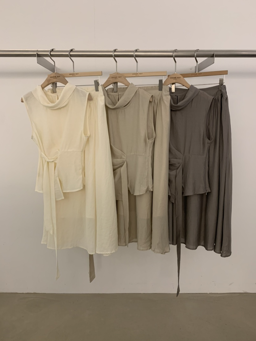 UNDER KEY韓國東大門代購女裝新品人氣26春夏休閑職業套裝UNDER KEY套裝