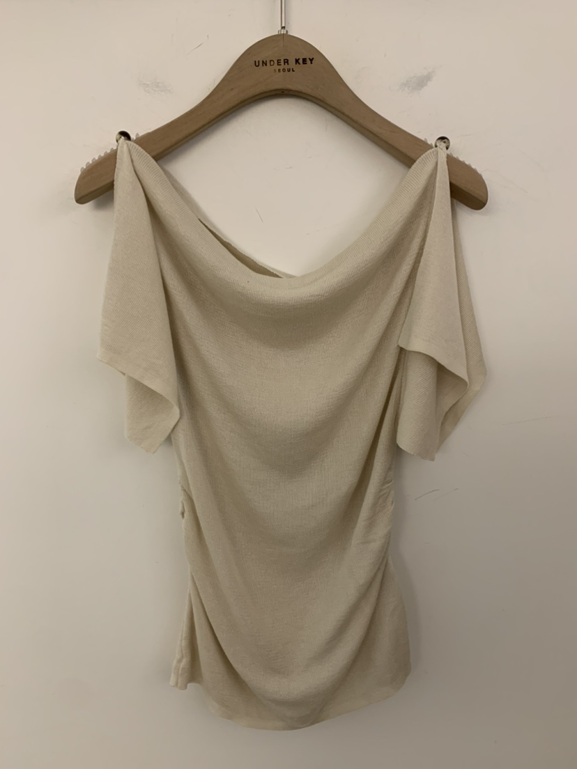 UNDER KEY韓國東大門直郵女裝新款26夏季熱賣襯衫蕾絲衫UNDER KEY襯衫/蕾絲衫圖色4