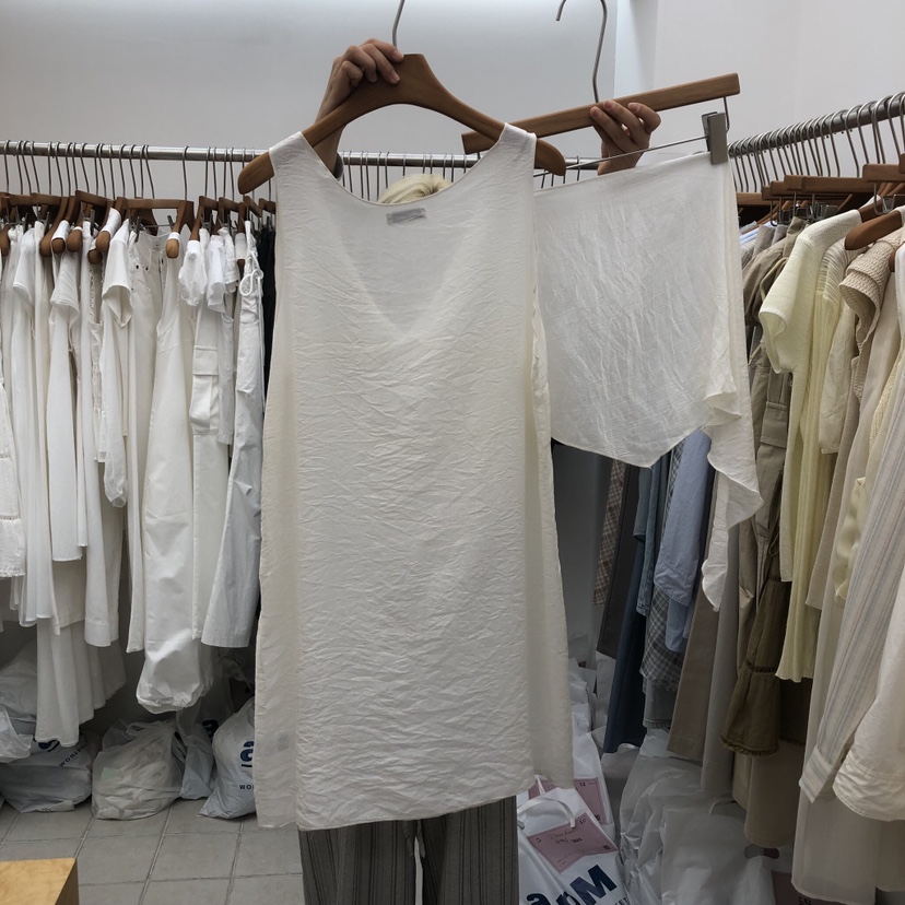 DRESS ROOM韓國東大門代購女裝新款26春夏推薦休閑套裝圍巾DRESS ROOM套裝