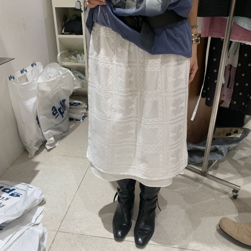 TEMPTING韓國直郵實拍女裝新品人氣休閑熱賣半身裙中短裙TEMPTING半身裙/中短裙圖色1