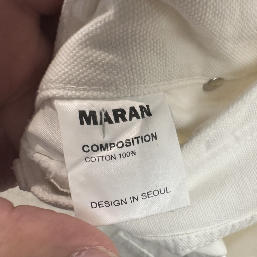 MARAN-P韓國東大門直郵女裝新品26春夏時尚熱賣短褲工裝MARAN短褲