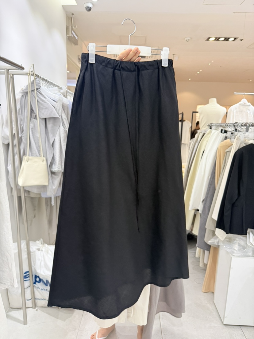 WOOD SAGE韓國東大門直郵女裝新款26夏季休閑長裙亞麻布WOOD SAGE長裙圖色3