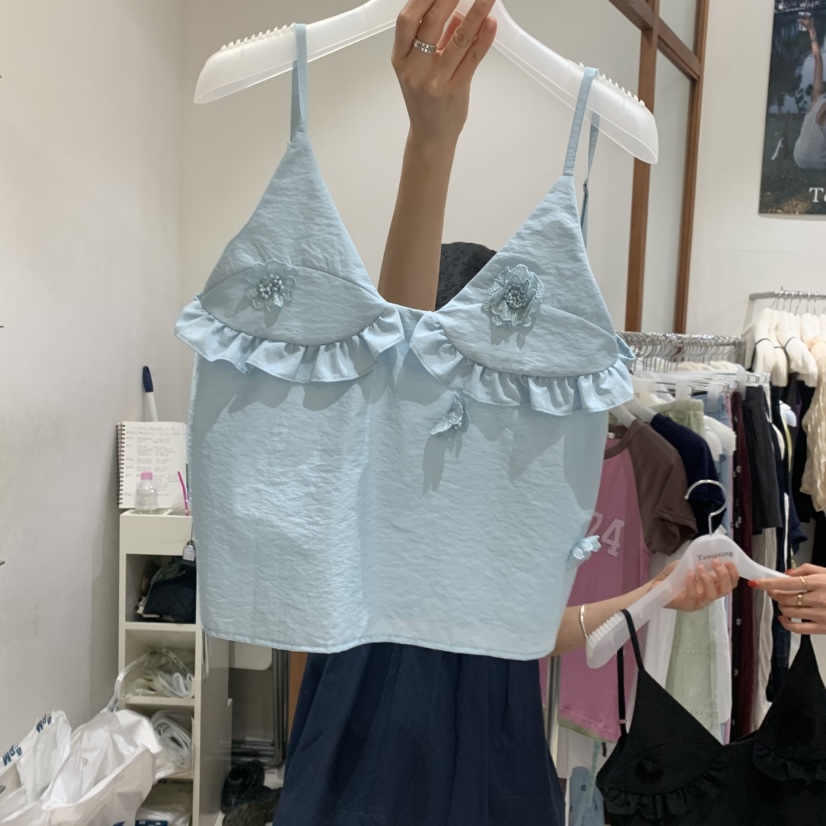 TEMPTING韓國東大門直郵女士新款26夏季推薦職業吊帶背心TEMPTING吊帶/背心圖色2