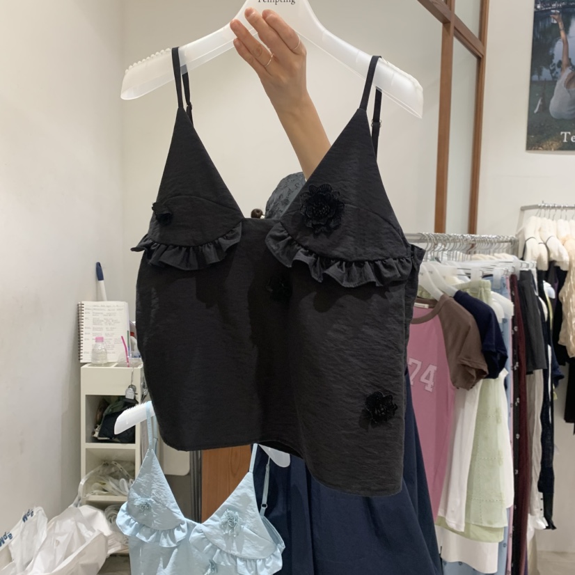 TEMPTING韓國東大門直郵女士新款26夏季推薦職業吊帶背心TEMPTING吊帶/背心圖色3