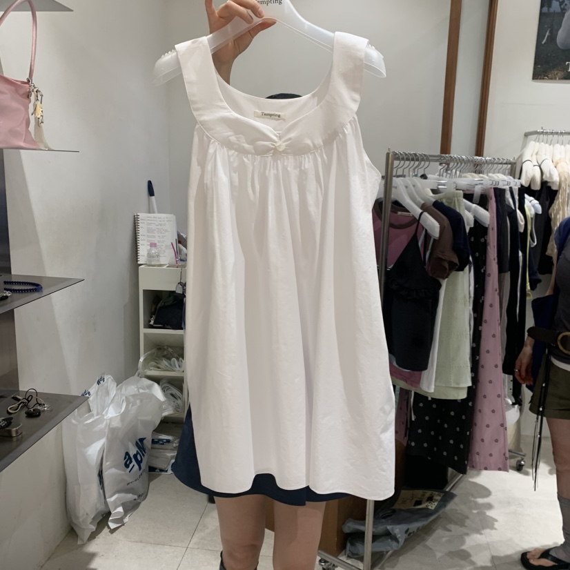 TEMPTING韓國直郵女士新品推薦休閑26夏季26春夏職業連衣裙TEMPTING連衣裙圖色2