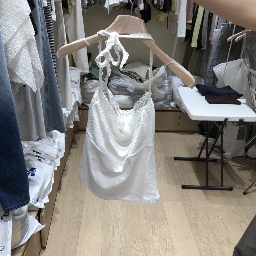 MEMOIRE東大門實拍韓國女裝新款26夏季休閑26春夏吊帶背心無袖MEMOIRE吊帶/背心