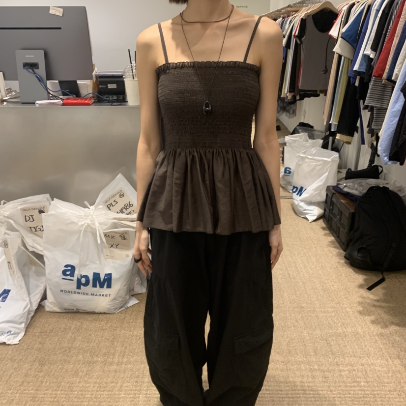 SELF SERVICE東大門實拍韓國女士新品26春夏人氣吊帶背心SELF SERVICE吊帶/背心圖色2