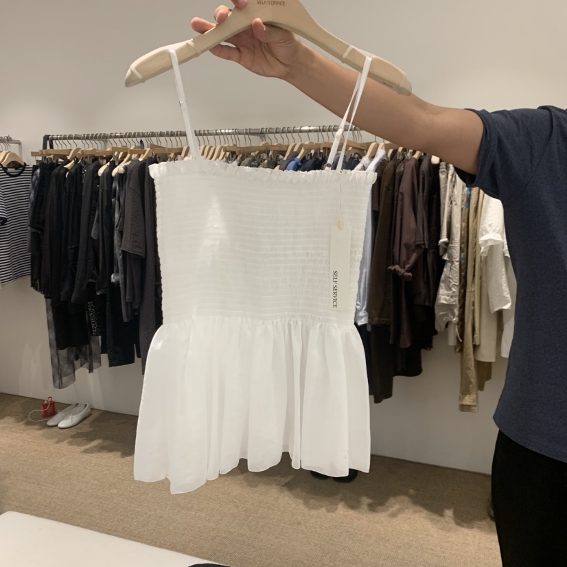 SELF SERVICE東大門實拍韓國女士新品26春夏人氣吊帶背心SELF SERVICE吊帶/背心圖色3