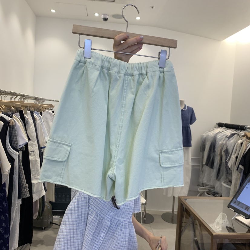 TAN&amp;COMO韓國東大門直郵女裝新品人氣推薦休閑26夏季短褲tan-COMO短褲