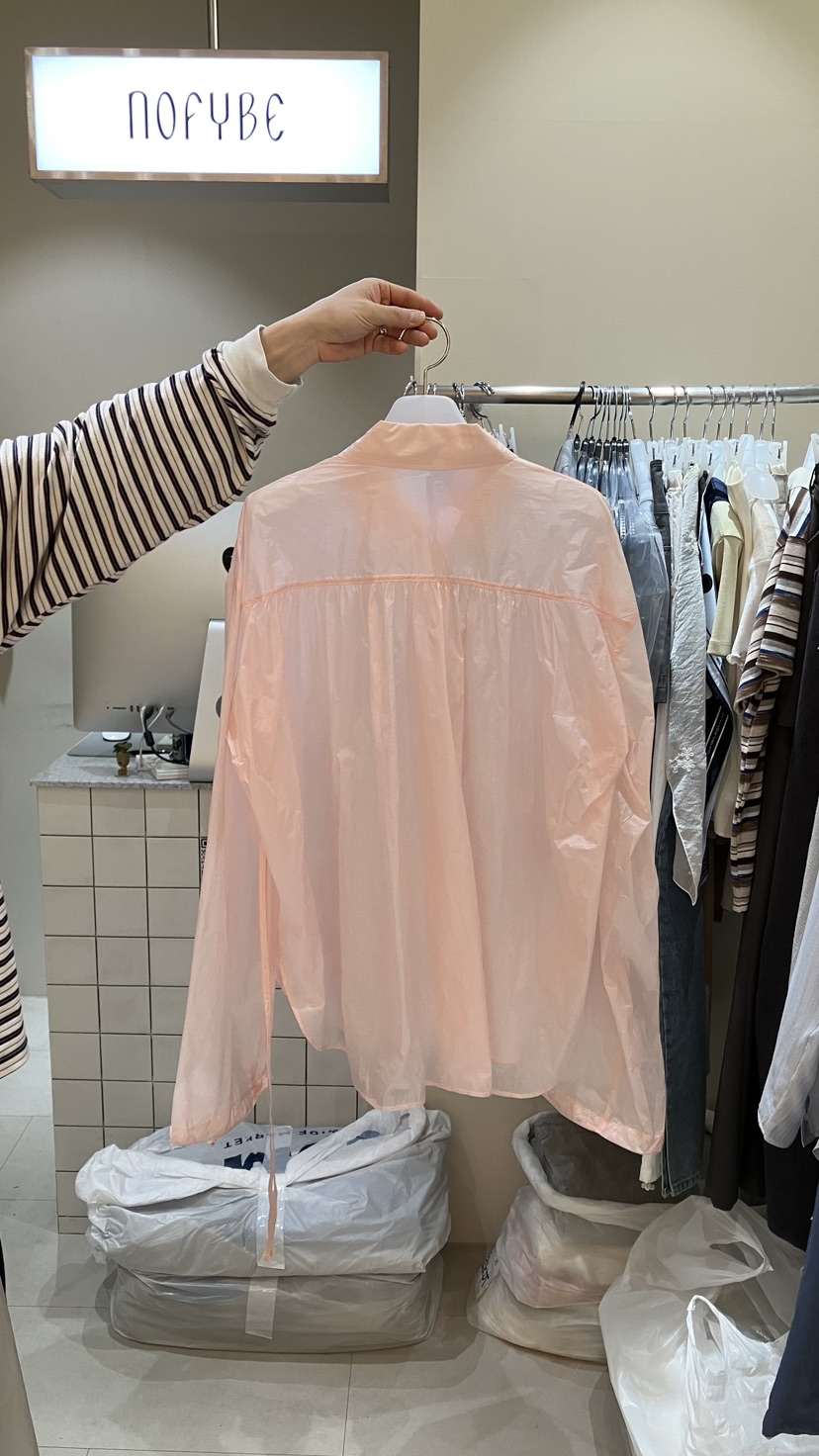 NOFYBE韓國直郵女裝新品26夏季推薦職業人氣26春夏襯衫蕾絲衫NOFYBE襯衫/蕾絲衫