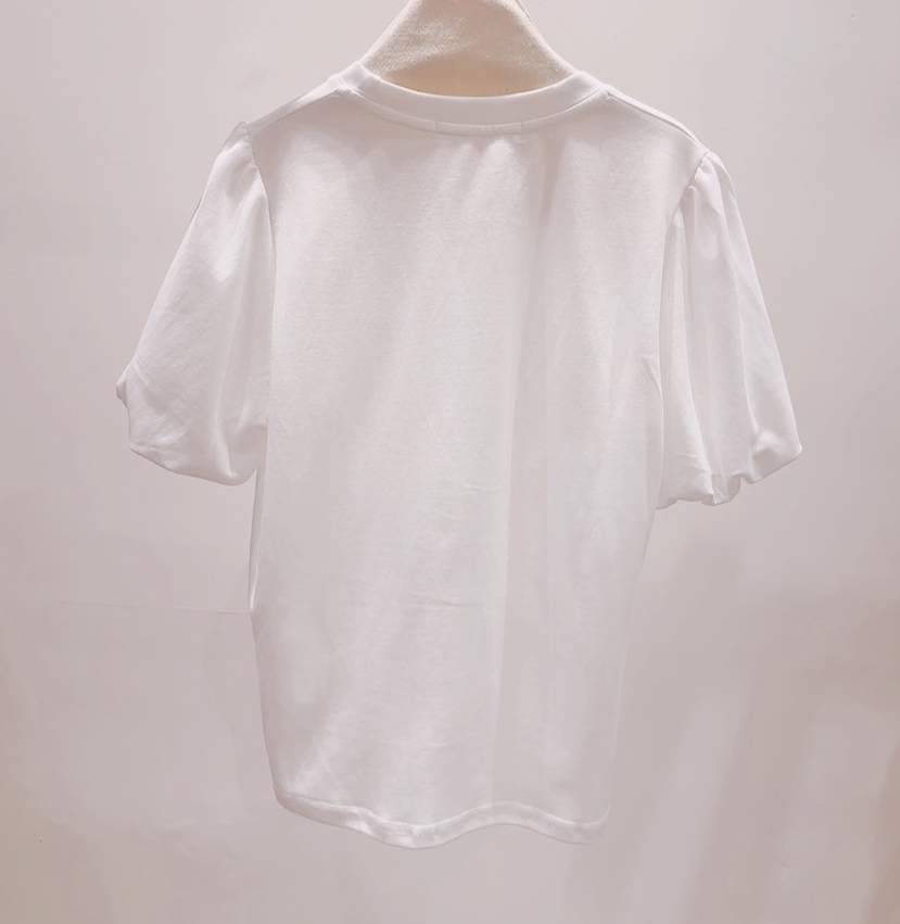 AWESOME-P韓國直郵女士新款推薦26春夏時尚人氣26夏季T恤刺繡AWESOME-PT恤