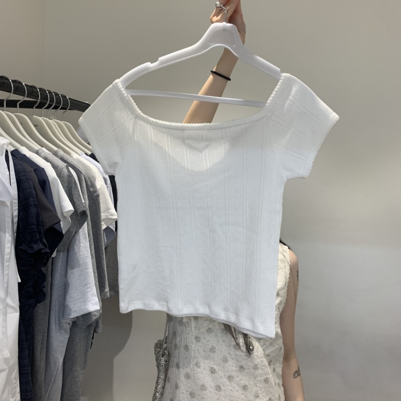 JINSIM韓國東大門代購女裝新品推薦休閑人氣26夏季時尚T恤JINSIMT恤