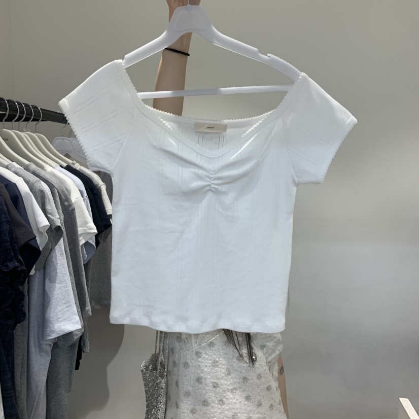 JINSIM韓國東大門代購女裝新品推薦休閑人氣26夏季時尚T恤JINSIMT恤圖色1