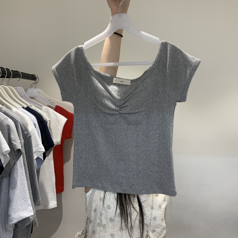 JINSIM韓國東大門代購女裝新品推薦休閑人氣26夏季時尚T恤JINSIMT恤圖色2