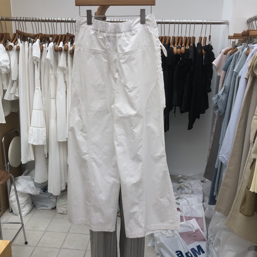 DRESS ROOM東大門實拍韓國女裝新品時尚26春夏職業休閑褲棉DRESS ROOM休閑褲