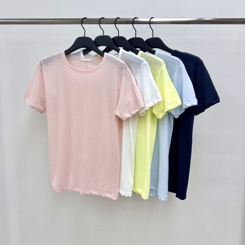 RIVER韓國代購女士新品26夏季推薦職業時尚人氣26春夏T恤WATER/RIVERT恤