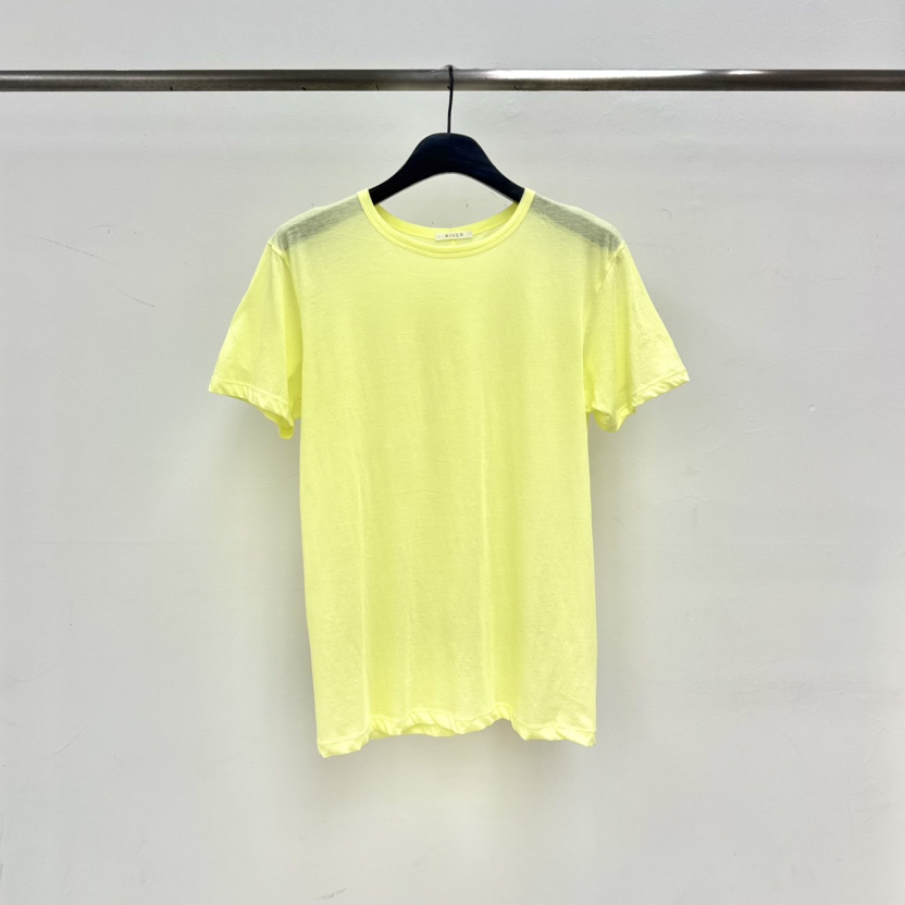 RIVER韓國代購女士新品26夏季推薦職業時尚人氣26春夏T恤WATER/RIVERT恤圖色3