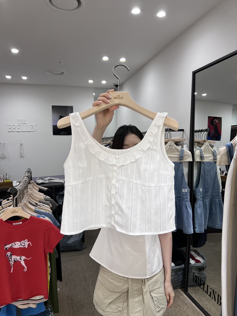 BRELLIN韓國直郵女士新款推薦職業時尚人氣26春夏吊帶背心BRELLIN吊帶/背心圖色1