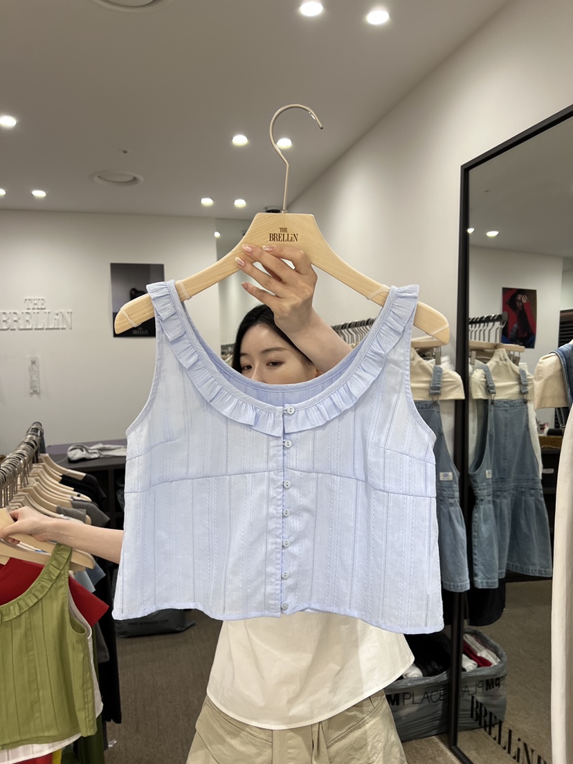 BRELLIN韓國直郵女士新款推薦職業時尚人氣26春夏吊帶背心BRELLIN吊帶/背心圖色2