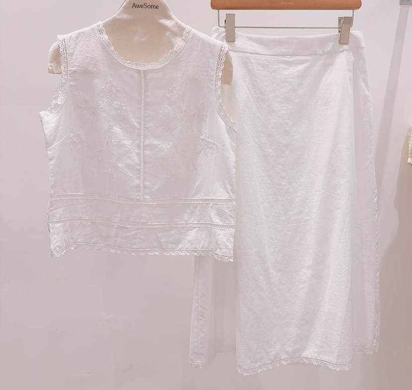 AWESOME-P韓國東大門代購女裝新品休閑熱賣職業26春夏套裝AWESOME-P套裝圖色1