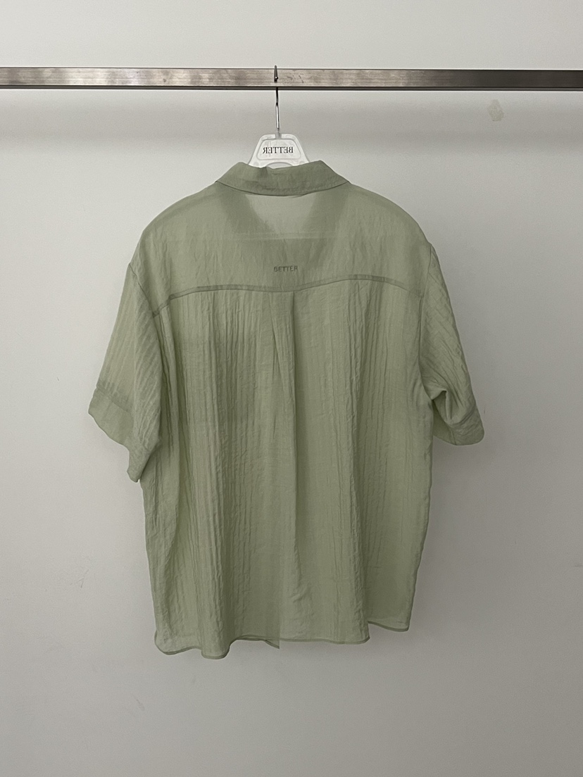 BETTER韓國代購女裝新品26春夏人氣時尚熱賣職業襯衫蕾絲衫BETTER襯衫/蕾絲衫