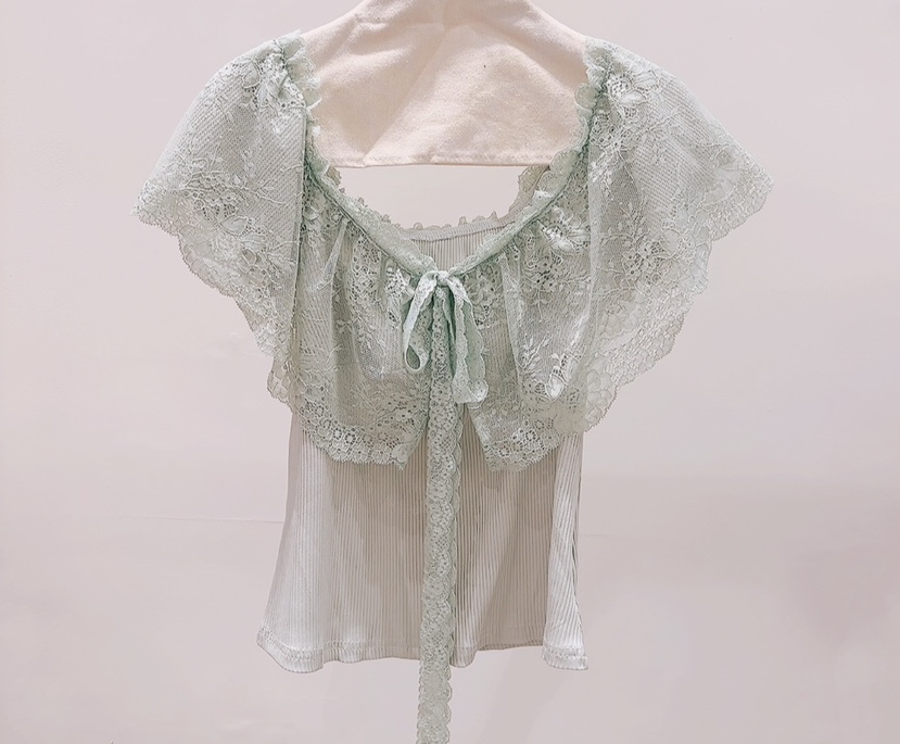 AWESOME-P東大門實拍韓國女士新品職業人氣26春夏襯衫蕾絲衫AWESOME-P襯衫/蕾絲衫圖色1