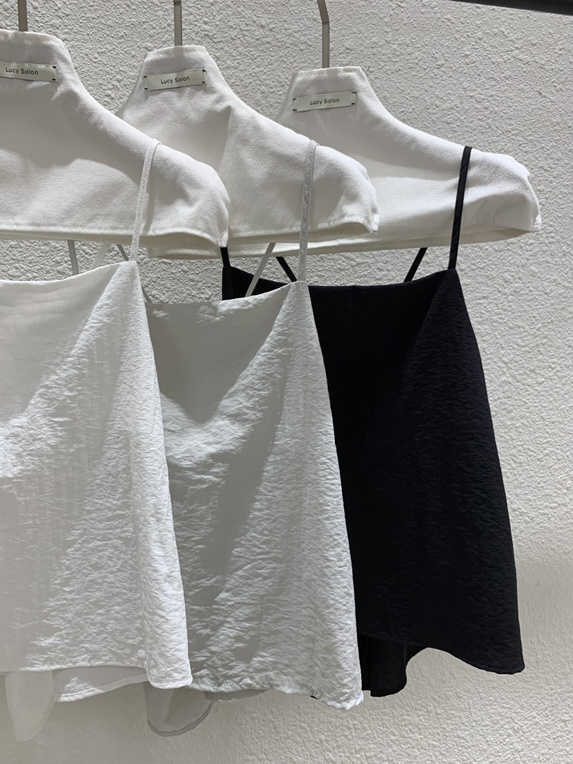 LUCY SALON韓國東大門直郵女士新款26春夏26夏季吊帶背心無袖LUCY SALON吊帶/背心